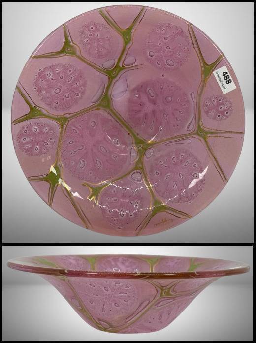 1960's Higgins Art Glass Bowl
