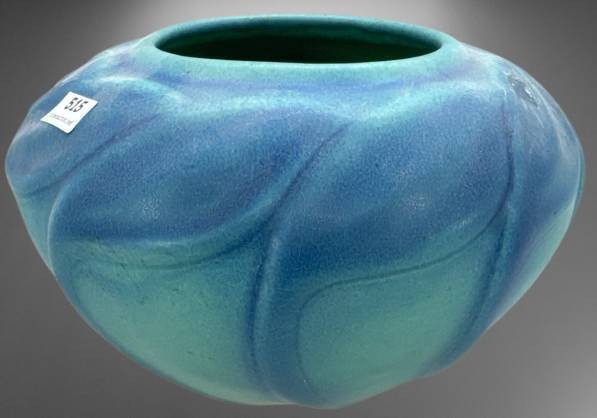 Van Briggle Leaves Bowl Vase