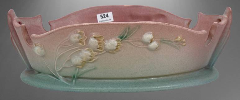 Roseville Ixia 330-9" Console Bowl, Pink