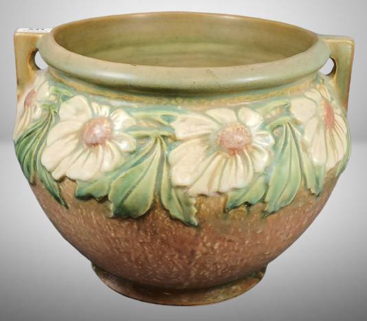 Roseville Dahlrose 614-7" Jardiniere