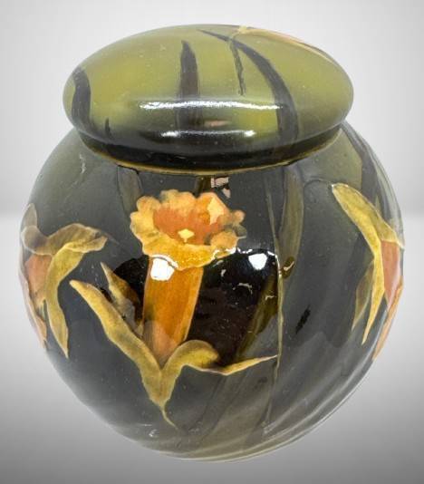 Rookwood 4" Jar with Lid, Artist signed