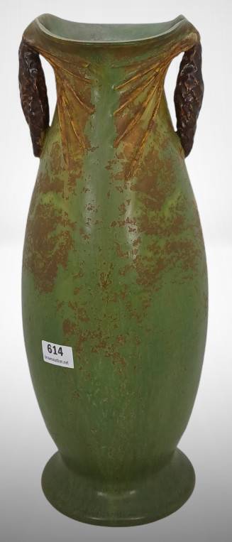 Ephraim France 11" Vase from the Winter Holiday Collection