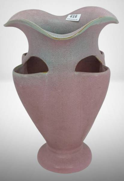 Niloak Art Pottery Ozark Dawn Strawberry Planter