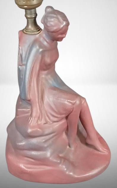 Van Briggle Nellie Walker "&tilde;Daydreamer' Lamp