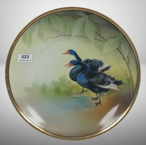 R.S. Germany Plate with rare Black Swans Design