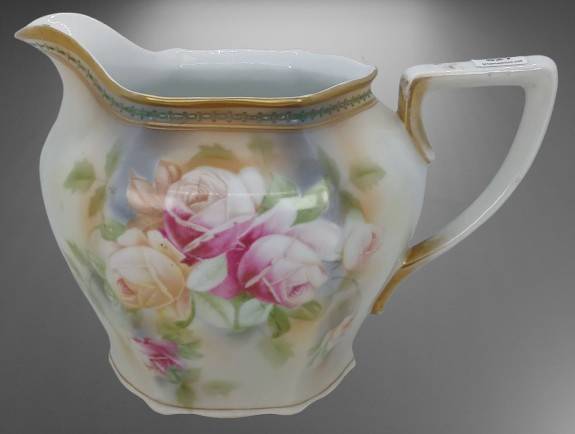 Mrkd. Germany Roses Cider Pitcher