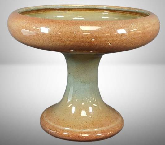 Mrkd. Weller Pedestal Compote Bowl