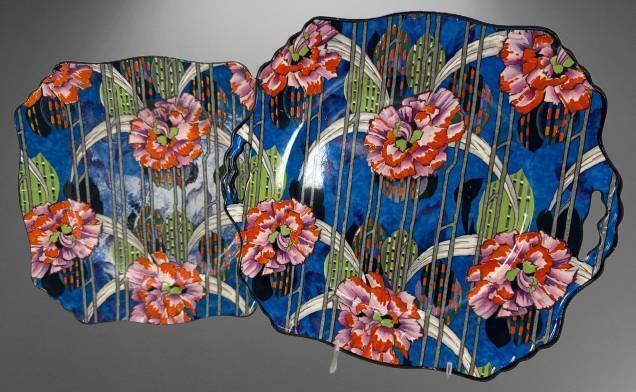 2 Royal Winton Grimwades Floral Plates
