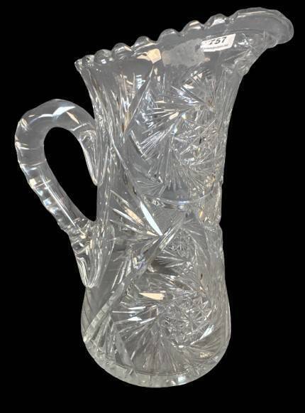 Cut Glass Pitcher