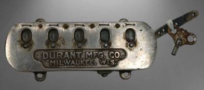 1920's Durant Mfg. Co. Mechanical Counter
