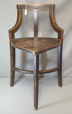 Early 20th Century Wood Chair - 3