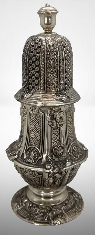 Victorian Hallmarked Silver Sugar Shaker