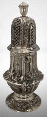Victorian Hallmarked Silver Sugar Shaker