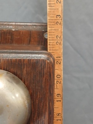 Western Electric Early 20th-Century Wooden Wall Telephone - 17