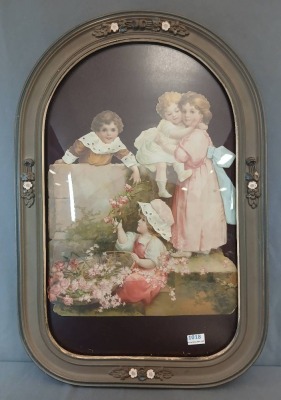 Early 1900s Victorian Valentine's Card Display - 2