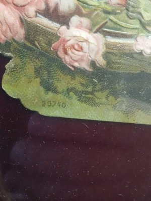 Early 1900s Victorian Valentine's Card Display - 5