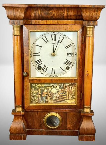 Seth Thomas Cottage Clock with Mahogany Case