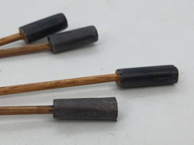 Miniature Brass and Iron Cannon Set - 11