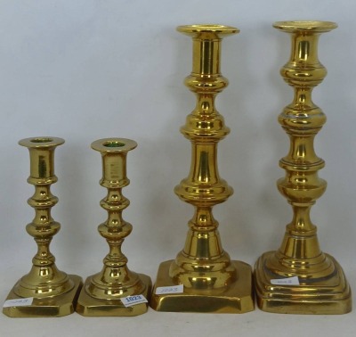 (2) Pr. Brass Candlesticks - 2