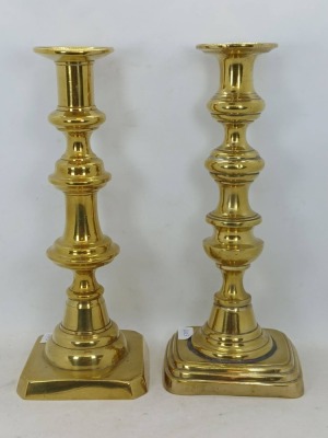 (2) Pr. Brass Candlesticks - 4