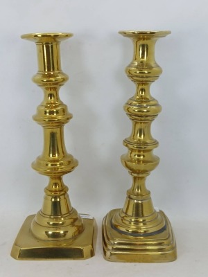 (2) Pr. Brass Candlesticks - 5