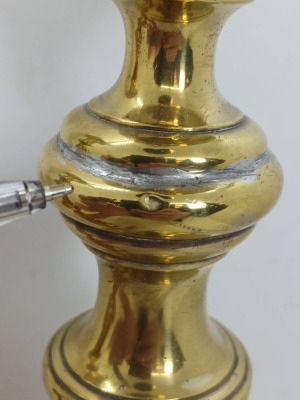 (2) Pr. Brass Candlesticks - 8