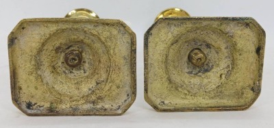 (2) Pr. Brass Candlesticks - 14