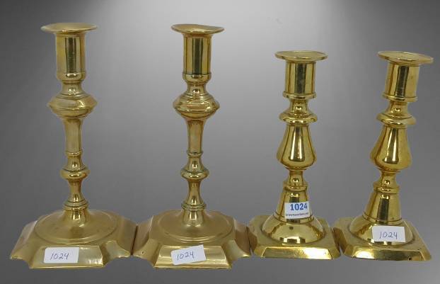 (2) Pr. Brass Candlesticks