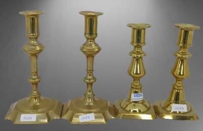 (2) Pr. Brass Candlesticks