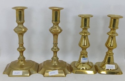 (2) Pr. Brass Candlesticks - 2