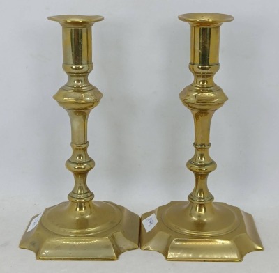 (2) Pr. Brass Candlesticks - 4
