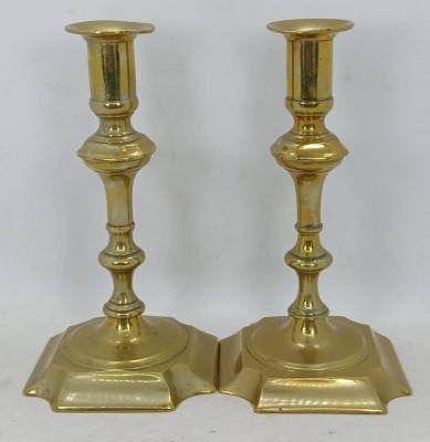 (2) Pr. Brass Candlesticks - 5
