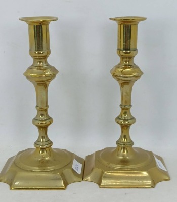 (2) Pr. Brass Candlesticks - 6