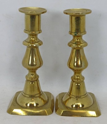 (2) Pr. Brass Candlesticks - 11