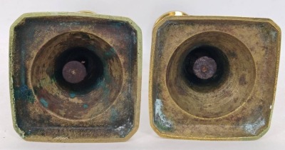 (2) Pr. Brass Candlesticks - 13