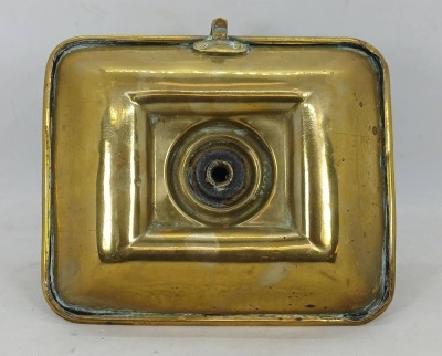 Late 1700's Brass Chamberstick - 7
