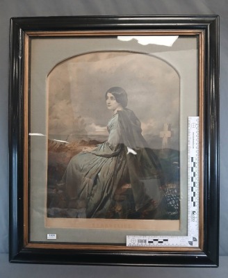 Currier & Ives "Evangeline" Print, Framed - 9