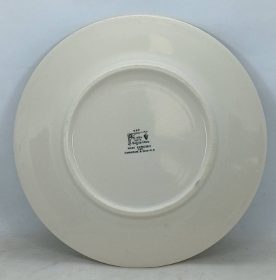 Ye Olde Ivory Buffalo China George Washington RR Plate - 6