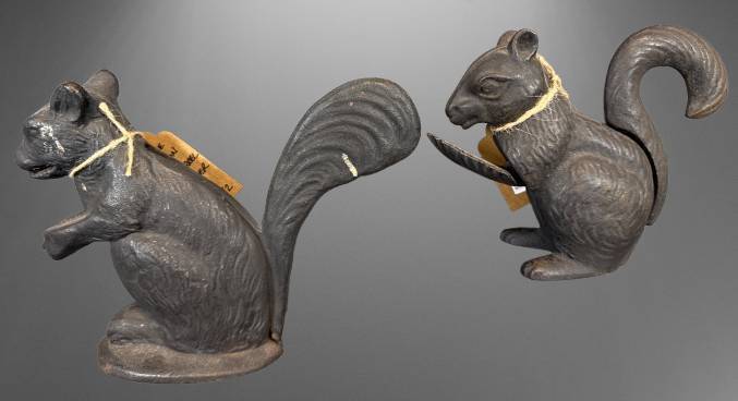 Cast Iron Reproduction Squirrel Nut Crackers