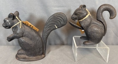 Cast Iron Reproduction Squirrel Nut Crackers - 2