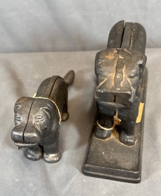 Cast Iron Reproduction Dog Nut Crackers - 3