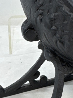 1960-1970's Reproduction Cast Iron Swan Sleigh - 7