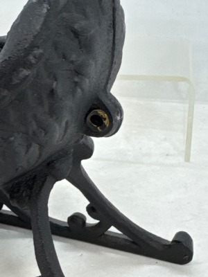 1960-1970's Reproduction Cast Iron Swan Sleigh - 8