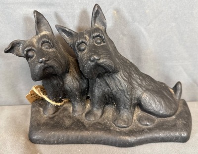 Cast Iron Dog Doorstops, 60's-70's - 3