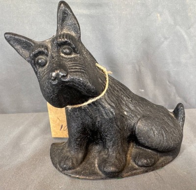 Cast Iron Dog Doorstops, 60's-70's - 7