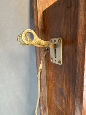 Wall-Mounted Wooden Crank Telephone - 8