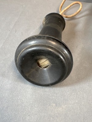 Wall-Mounted Wooden Crank Telephone - 9