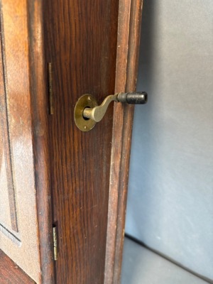 Wall-Mounted Wooden Crank Telephone - 11