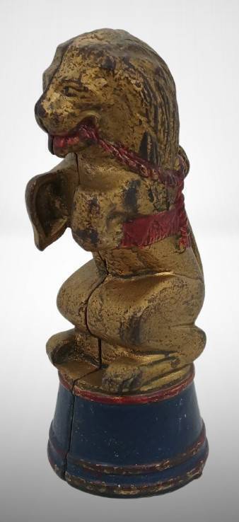 A.C. Williams Cast Iron Circus Lion Bank