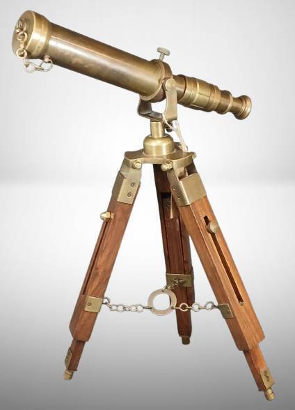 Antique Brass Surveyor's Transit on Tripod